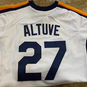 Astros jersey Jose Altuve Womens retro 80s